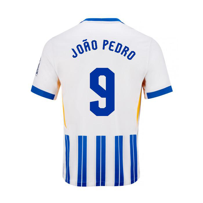 Brighton And Hove Albion Fanshop | bhafc youth 2425 home shirt – 9 joao pedro – 2400799-16 Collection