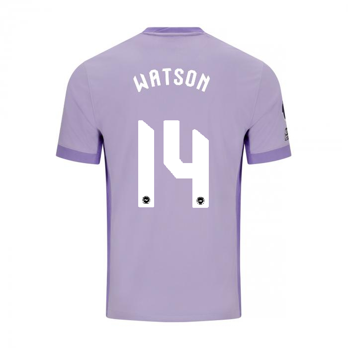 Brighton And Hove Albion Fanshop | bhafc youth 2526 away shirt – 14 – tommy watson – 2500523-14-01 Collection
