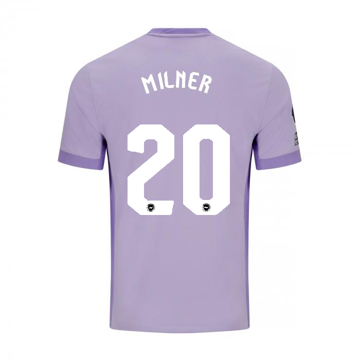 Brighton And Hove Albion Fanshop | bhafc youth 2526 away shirt – 20 – james milner – 2500523-20-02 Collection