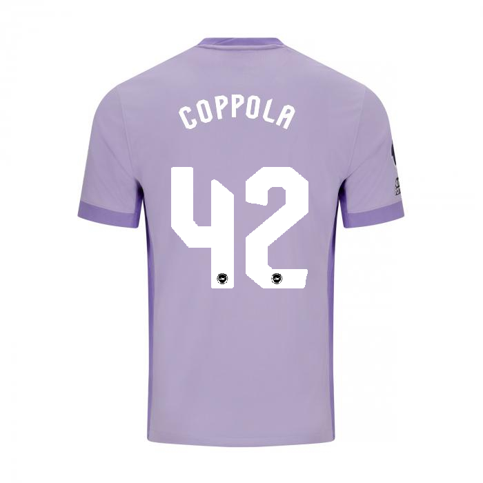 Brighton And Hove Albion Fanshop | bhafc youth 2526 away shirt – 42 – diego coppola – 2500523-42-02 Collection