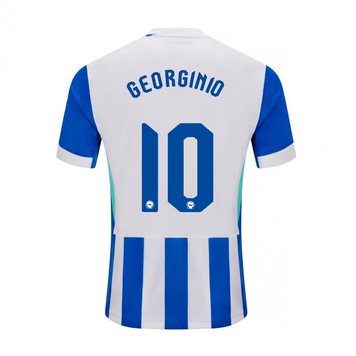 Brighton And Hove Albion Fanshop | bhafc youth 2526 home shirt – 10 – georginio rutter – 2500514-10-02 Collection