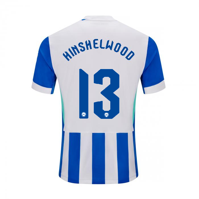 Brighton And Hove Albion Fanshop | bhafc youth 2526 home shirt – 13 – jack hinshelwood – 2500514-13-02 Collection