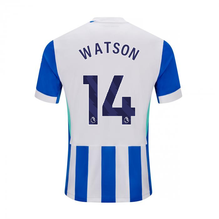 Brighton And Hove Albion Fanshop | bhafc youth 2526 home shirt – 14 – tommy watson – 2500514-14-01 Collection
