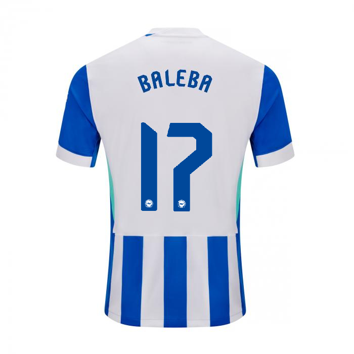 Brighton And Hove Albion Fanshop | bhafc youth 2526 home shirt – 17 – carlos baleba – 2500514-17-01 Collection