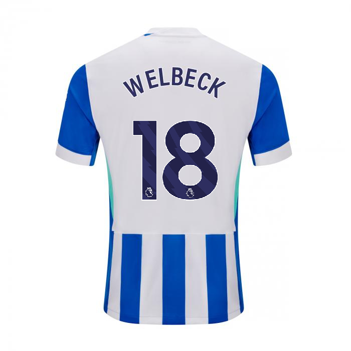 Brighton And Hove Albion Fanshop | bhafc youth 2526 home shirt – 18 – danny welbeck – 2500514-18-01 Collection