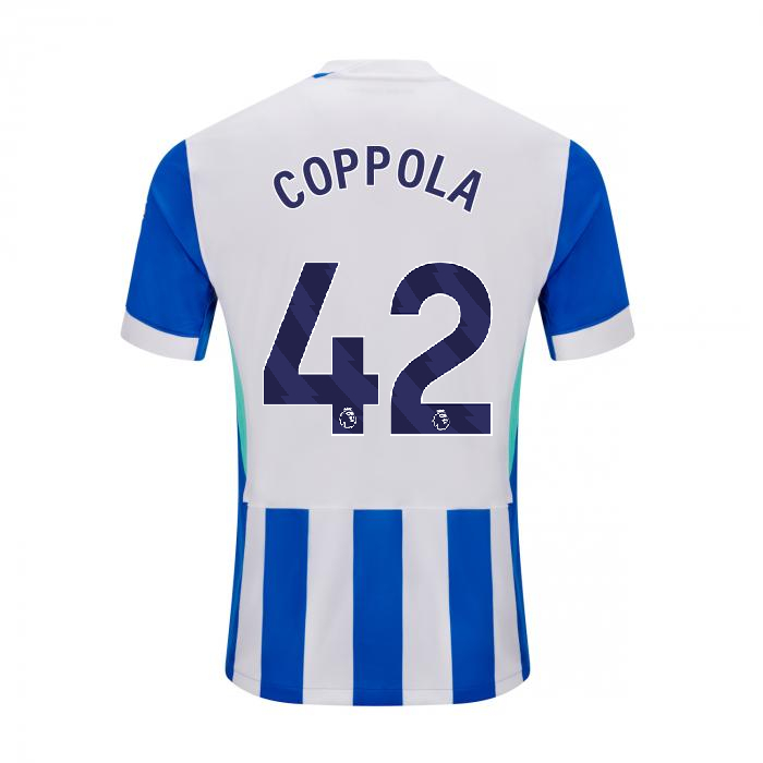 Brighton And Hove Albion Fanshop | bhafc youth 2526 home shirt – 42 – diego coppola – 2500514-42-01 Collection