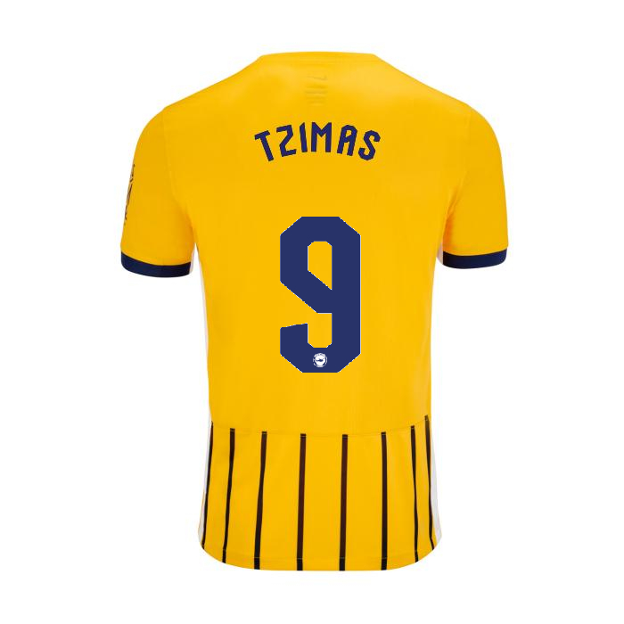 Brighton And Hove Albion Fanshop | bhafc youth 2526 third shirt – 9 – stefanos tzimas – 2400844-09-01 Collection