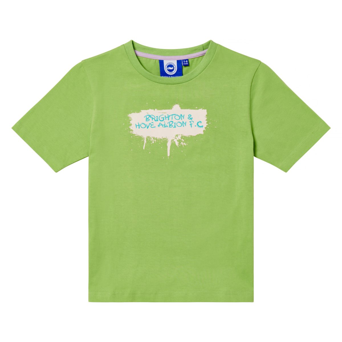 Brighton And Hove Albion Fanshop | junior lime grafitti tee Collection