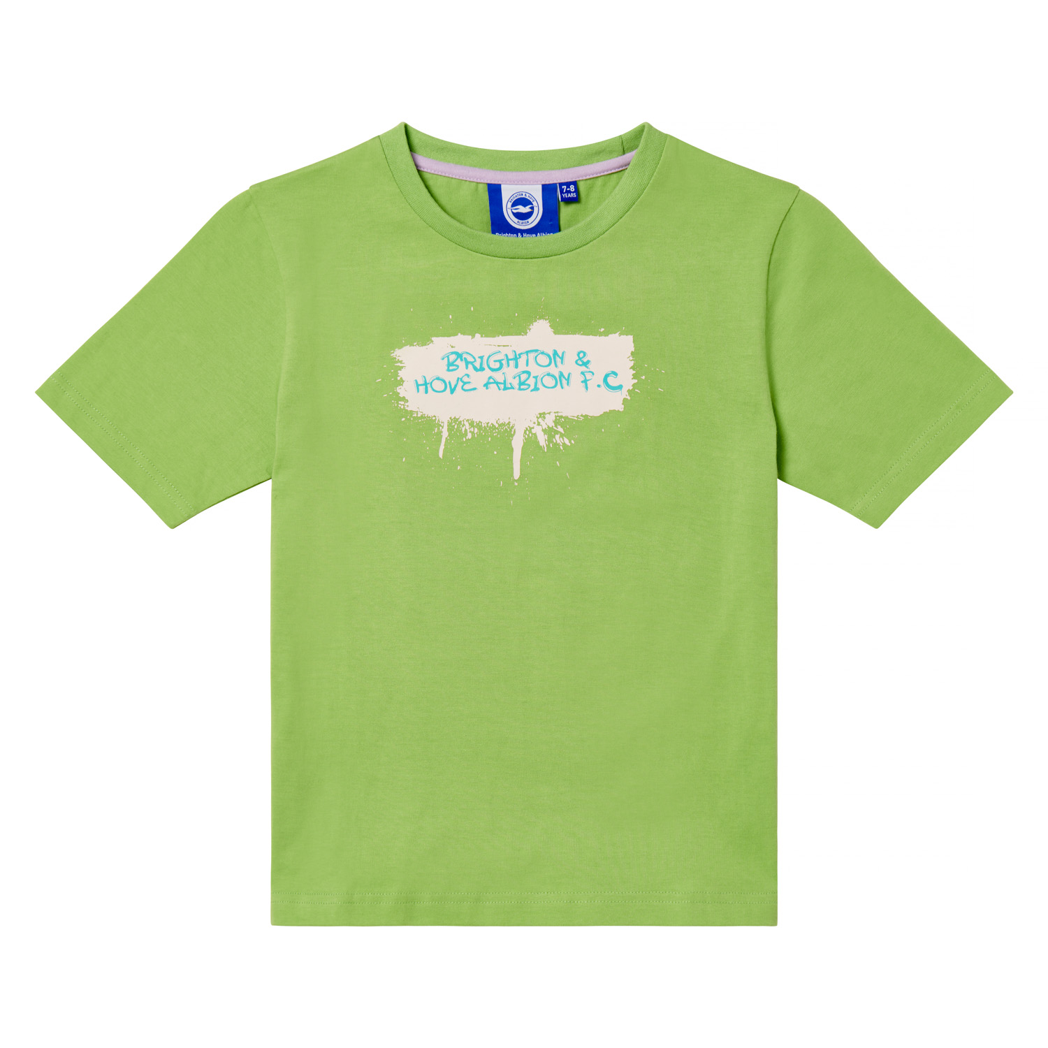 Brighton And Hove Albion Fanshop | junior lime grafitti tee Collection